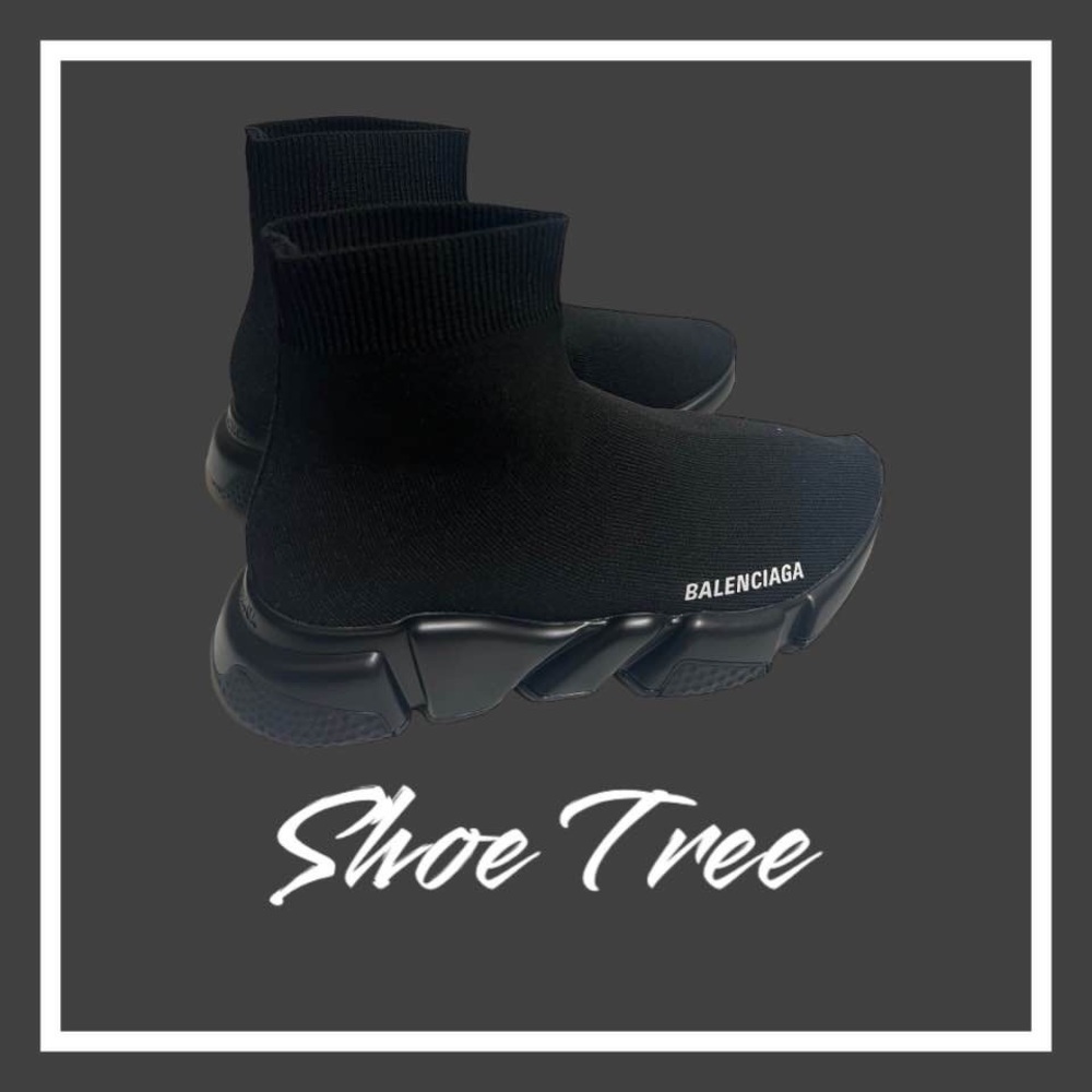 Balenciaga Speed Trainers Knit Sneakers Women Size 7 Sock Sneaker